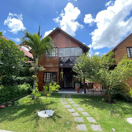 Lindo Chale Em Gravata - Condominio Mont Blanc V Екстер'єр фото